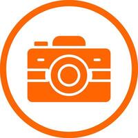 Photo Camera Creative Icon Design vector