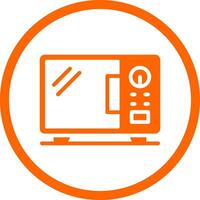 Microwave Creative Icon Design vector