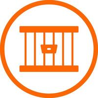 Jail Creative Icon Design vector