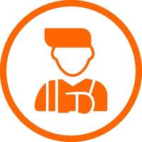 Injury Creative Icon Design vector