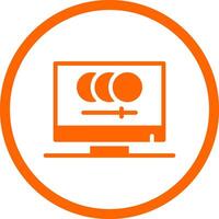 Digital Animation Creative Icon Design vector