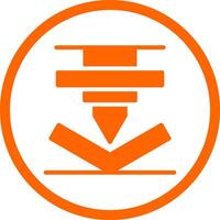 Bending Creative Icon Design vector