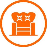 Armchair Creative Icon Design vector