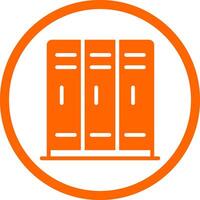 Lockers Creative Icon Design vector