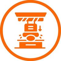 Hydraulic Creative Icon Design vector
