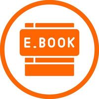 Ebooks Creative Icon Design vector