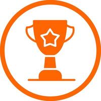 Trophy Creative Icon Design vector