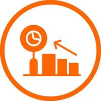 Predictive Analytics Creative Icon Design vector