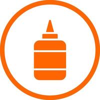 Glue Creative Icon Design vector