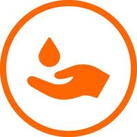 Wudu Creative Icon Design vector