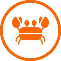 Crab Creative Icon Design vector