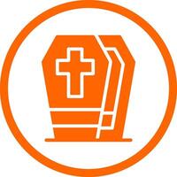 Coffin Creative Icon Design vector