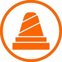 Cone Creative Icon Design vector