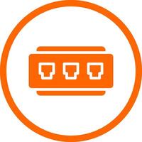 Hub Creative Icon Design vector