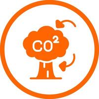 CO2 Creative Icon Design vector