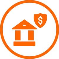 Banking Security Creative Icon Design vector