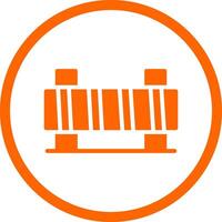 Barrier Creative Icon Design vector