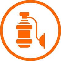 Oxygen Tank Creative Icon Design vector