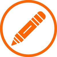 Pencil Creative Icon Design vector