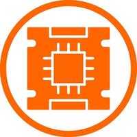 Processor Creative Icon Design vector