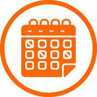 Calendar Creative Icon Design vector