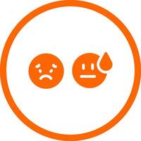 básico emoción creativo icono diseño vector