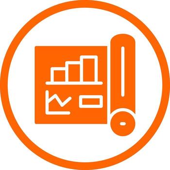 diseño de icono creativo de rendimiento vector