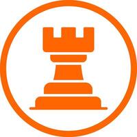 Chess Piece Creative Icon Design vector