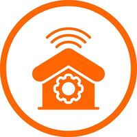 Home Automation Creative Icon Design vector