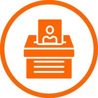 Ballot Creative Icon Design vector