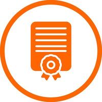 Business Permit Creative Icon Design vector