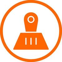 Garbage Picker Creative Icon Design vector