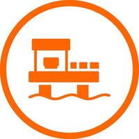 Dock Creative Icon Design vector