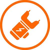 Electroshock Creative Icon Design vector