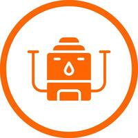 Water Boiler Creative Icon Design vector