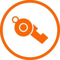 Whistle Creative Icon Design vector