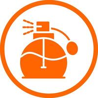 Perfume Creative Icon Design vector
