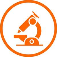 Microscope Creative Icon Design vector