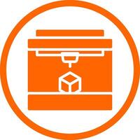3D Printing Creative Icon Design vector