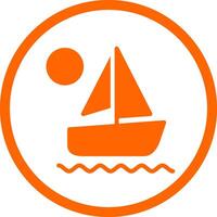 Kayak Creative Icon Design vector