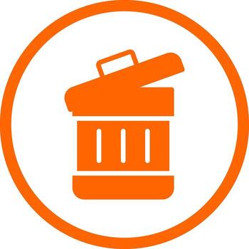 Delete Creative Icon Design vector