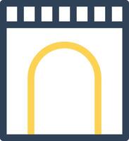 Tunnel Creative Icon Design vector
