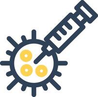 Vaccination Creative Icon Design vector