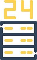 Data Center Creative Icon Design vector