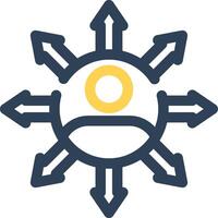 Influence Creative Icon Design vector
