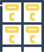 Locker Creative Icon Design vector