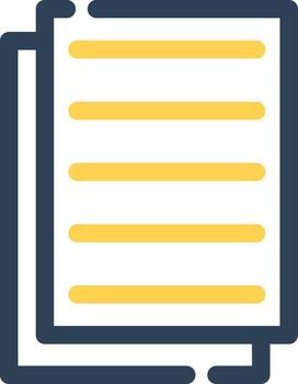 diseño de icono creativo de texto vector