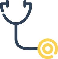 Stethoscope Creative Icon Design vector