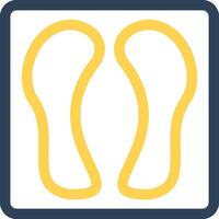 Footprint Creative Icon Design vector