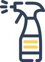 Spray Bottle Creative Icon Design vector